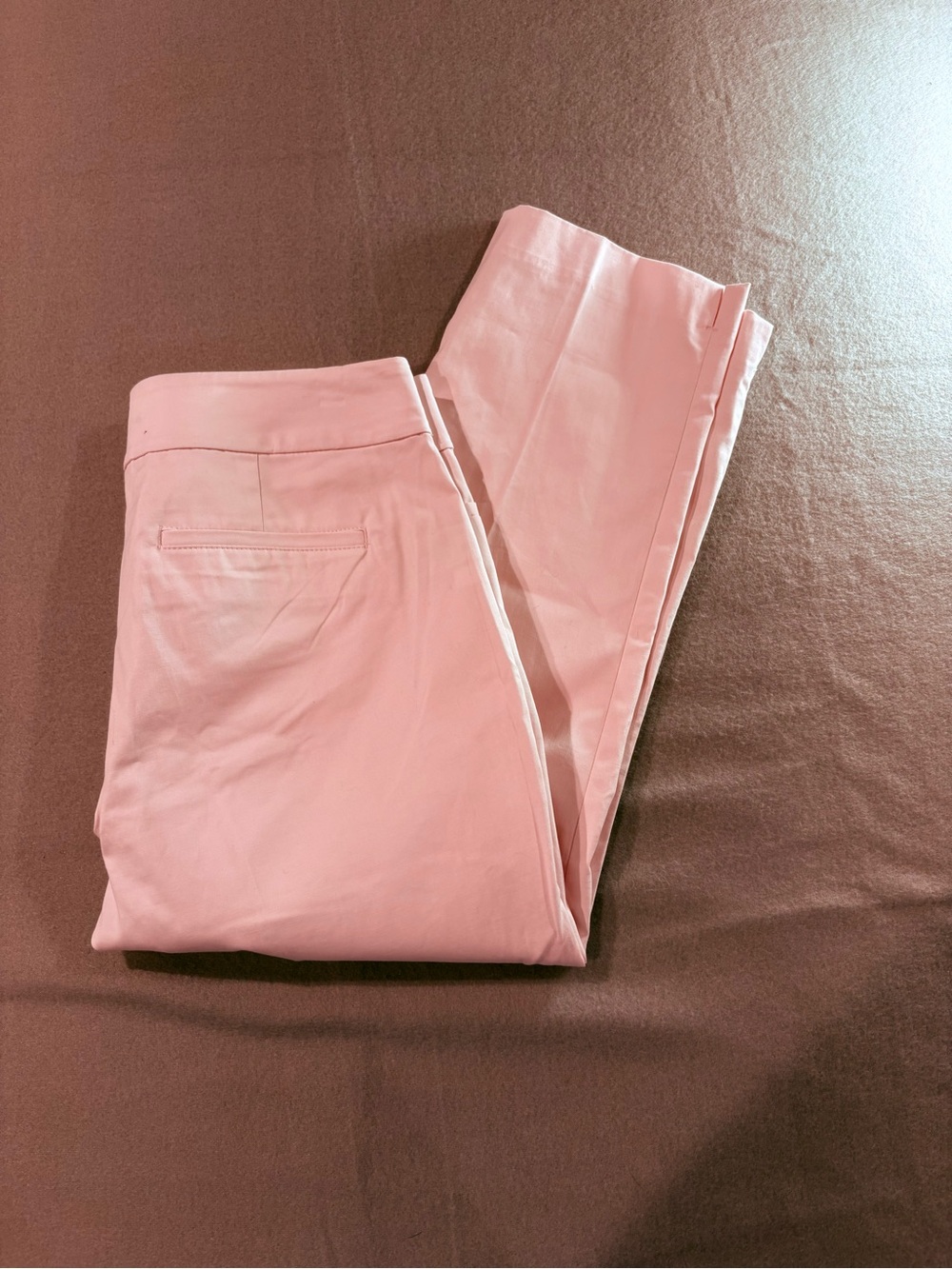 Ann Taylor Coquette Preppy Petite Work Pants NWT size 6P The Crop Mid Rise Slim - Picture 8 of 8
